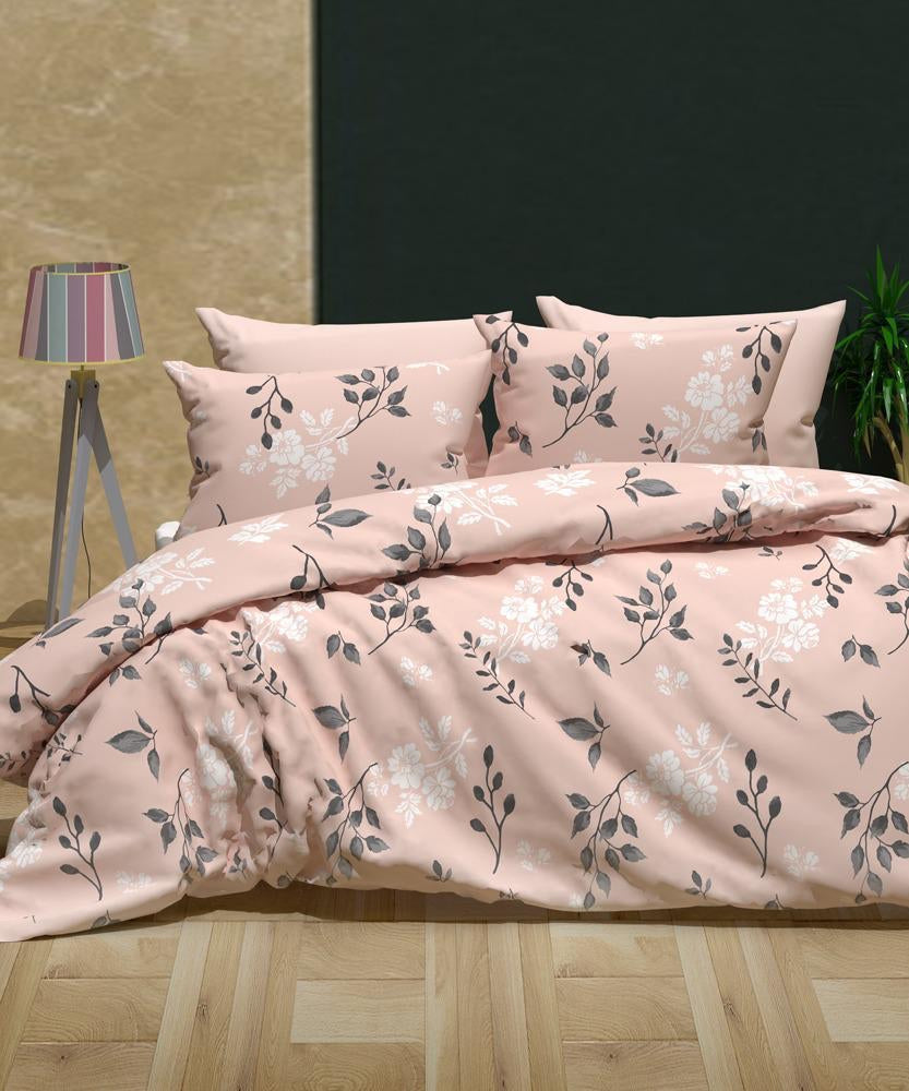 DVOJNI SET - komplet vsebuje 1 prevleko za odejo 200x200 + 2 prevleki za vzglavnik 60x80 + 1 rjuho 240x240