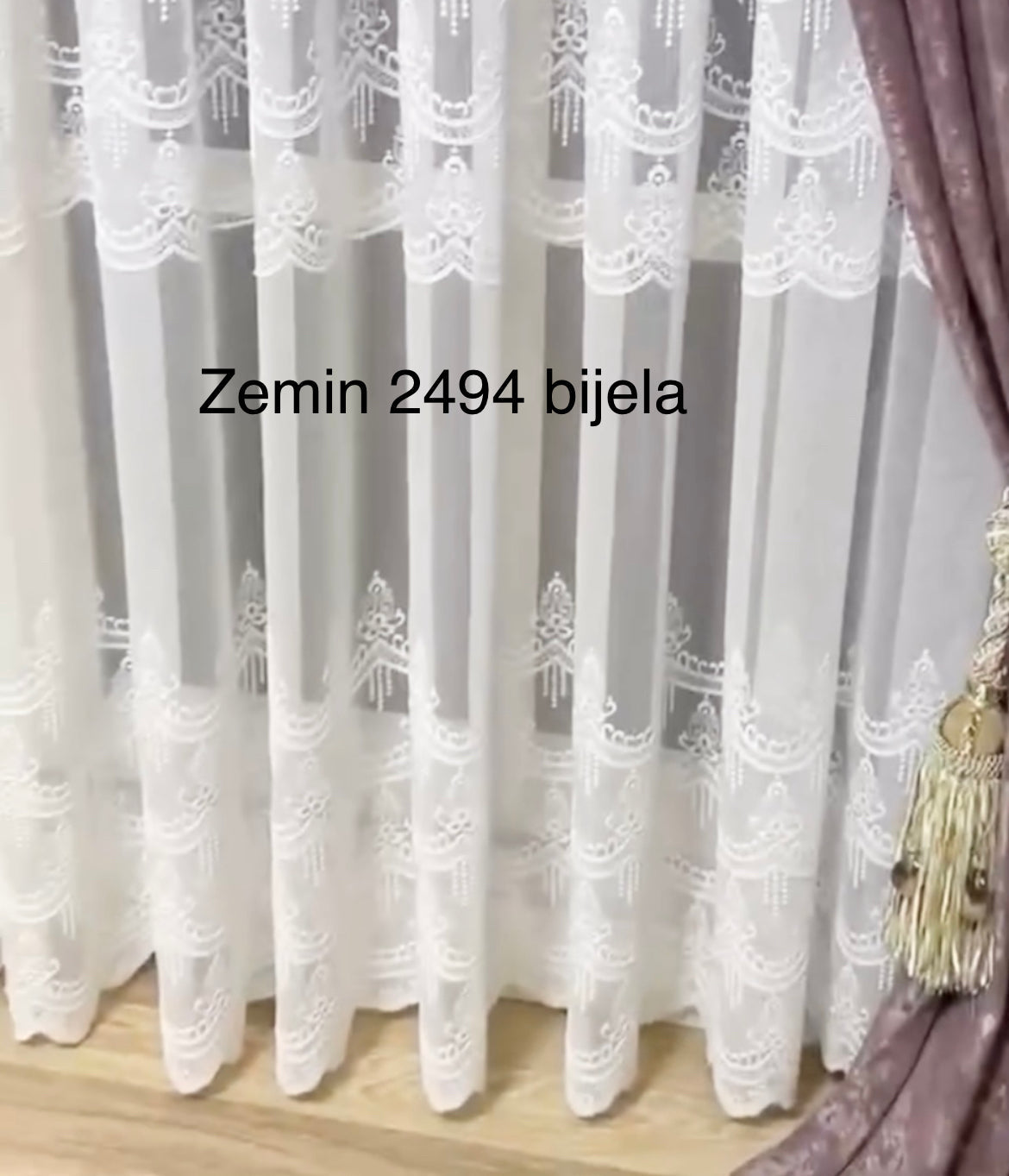 Blago - material za zavese ZEMIN
