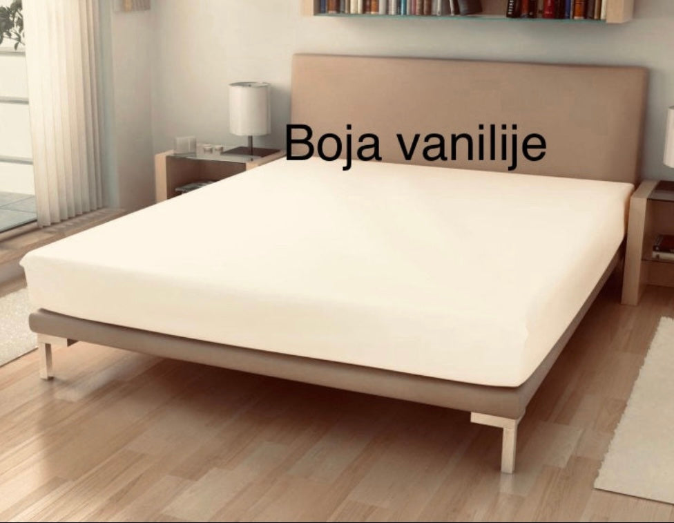 RJUHA IZ JERSEY na elastiki 90x200 za višino vzmetnice do 30cm