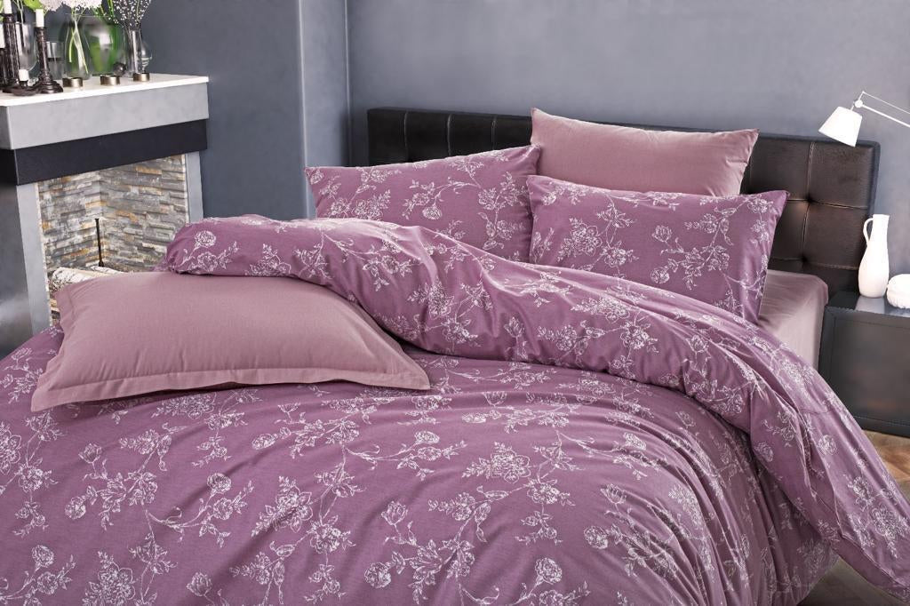 DVOJNI SET - komplet vsebuje 1 prevleko za odejo 200x200 + 2 prevleki za vzglavnik 60x80 + 1 rjuho 240x240