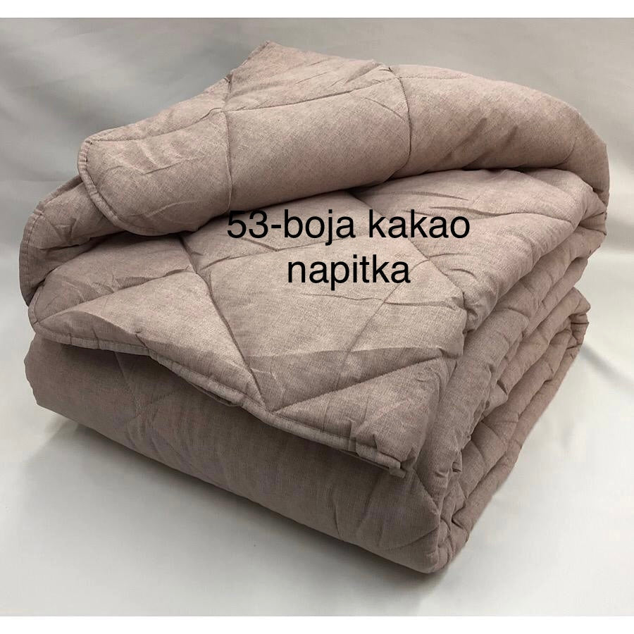 ZIMSKA ODEJA 200x200 (št. 53) BARVA KAKAV NAPITEK
