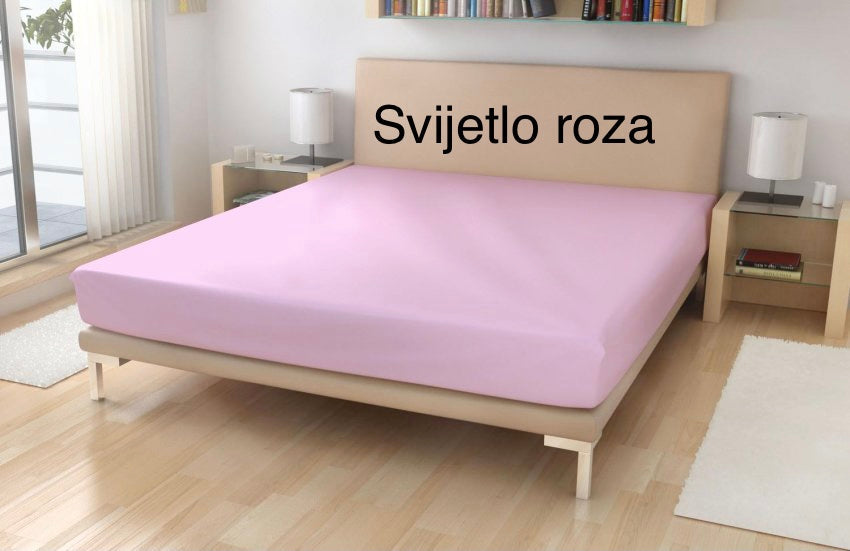 Jersey rjuha 200x200 za višino vzmetnice do 25 cm