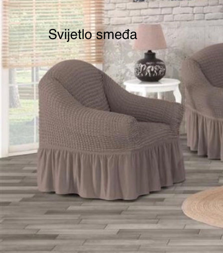 Prevleka za fotelj z volanom
