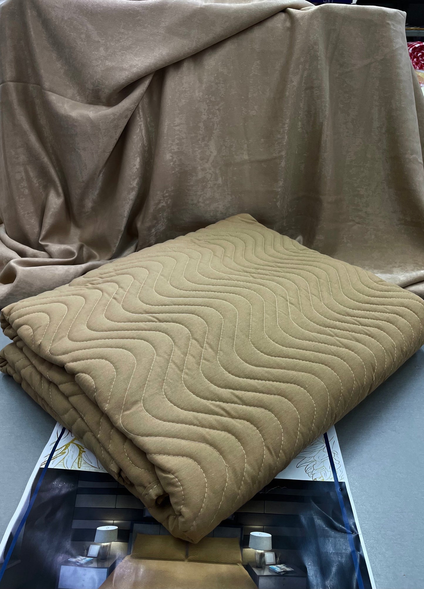 ODEJA STEP ELITE-8 TEMNO BEŽ 150x230