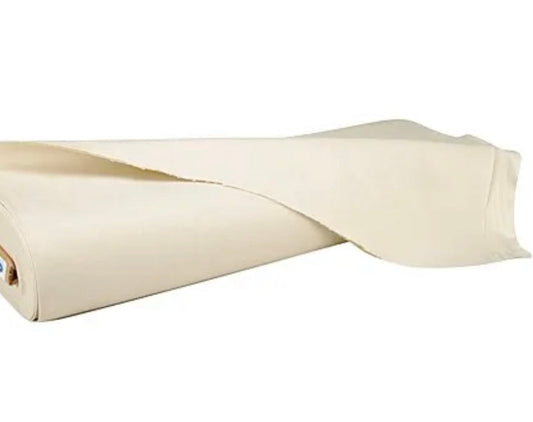 Surova bombažna tkanina - Žutica (širina 220cm / teža 130g/m2)