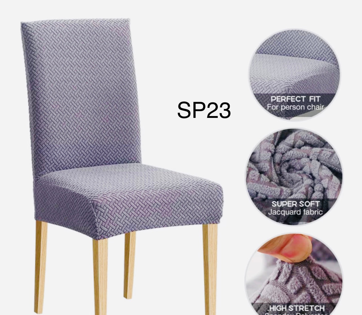 Prevleke za stole KVADRO DEKOR (SP23) (sivo/modre)